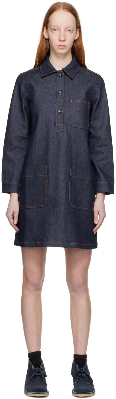

Мини-платье Indigo Aurelia A.P.C.