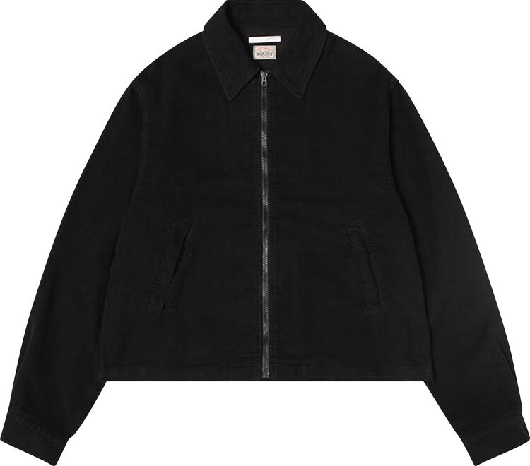 

Куртка Stussy x Our Legacy Work Shop Blouson Jacket 'Washed Black', черный