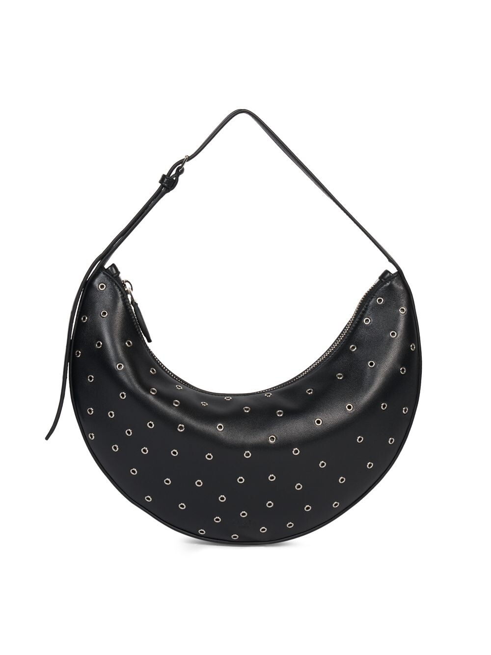 

Кожаная сумка через плечо Half Moon Grommet Alaïa