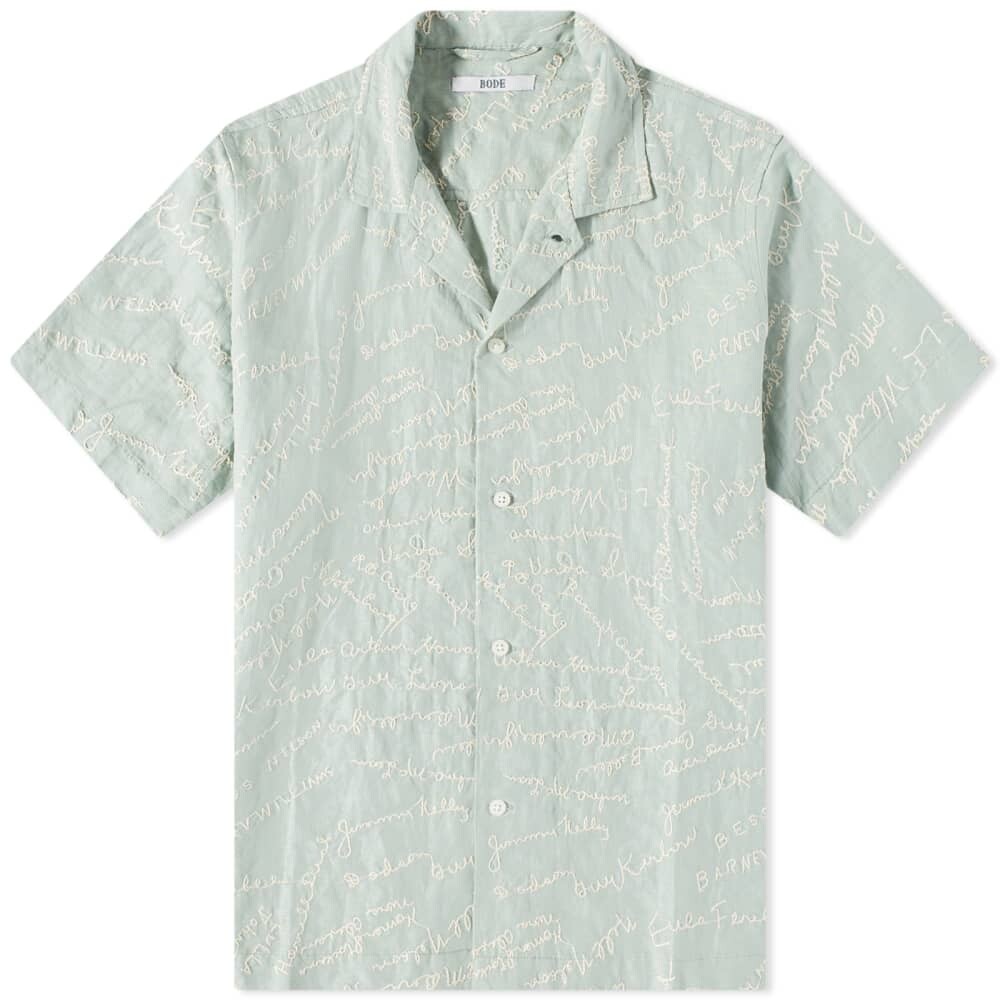 

Рубашка BODE Signature Embroidered Vacation Shirt