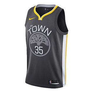 Майка Nike NBA Kevin Durant Statement Edition Swingman Jersey 'Black Yellow', черный hot 7 kevin durant men s basketball jersey 2021 city version white black blue jersey new arrival hot sale