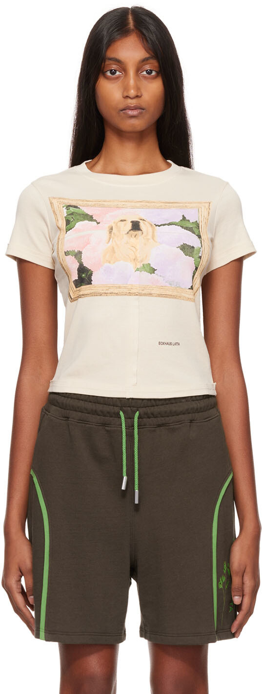 

Детская футболка Off-White Lapped Eckhaus Latta