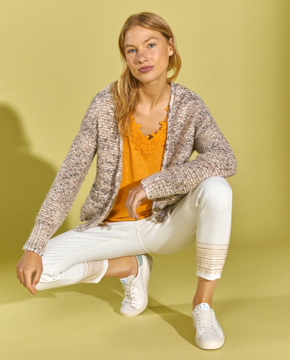 

Короткая женская куртка Southern Cotton, коричневый