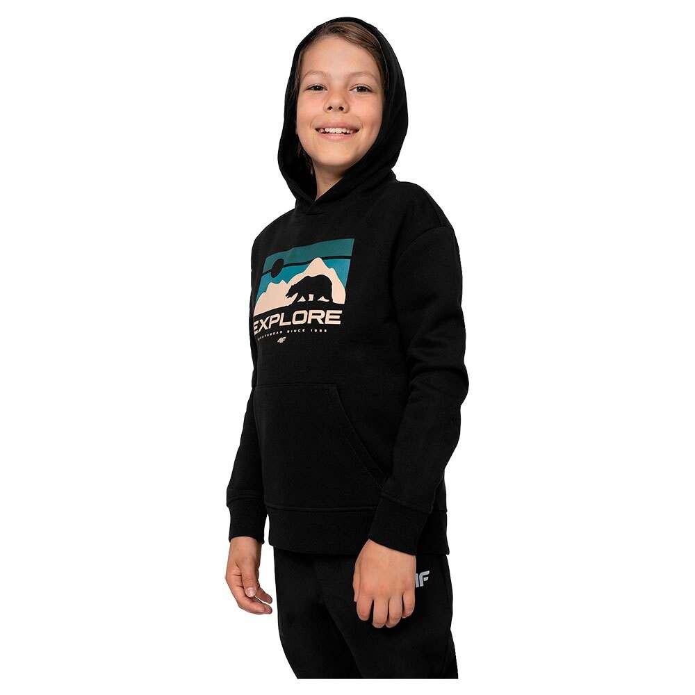 

Худи 4F SWEATSHIRT M241, черный