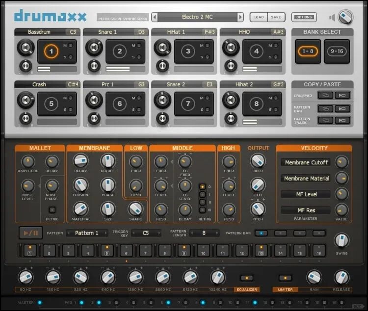 

Плагин для моделирования ударных инструментов Image Line Drumaxx
