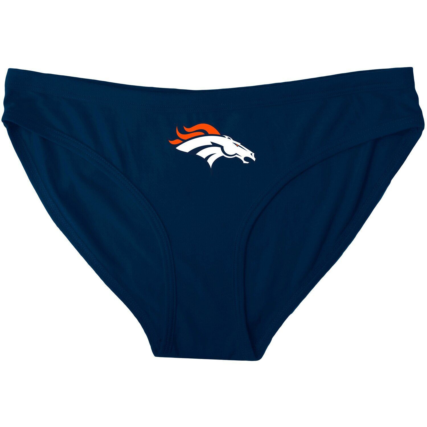 

Женские спортивные темно-синие трусики Denver Broncos с однотонным логотипом Concepts