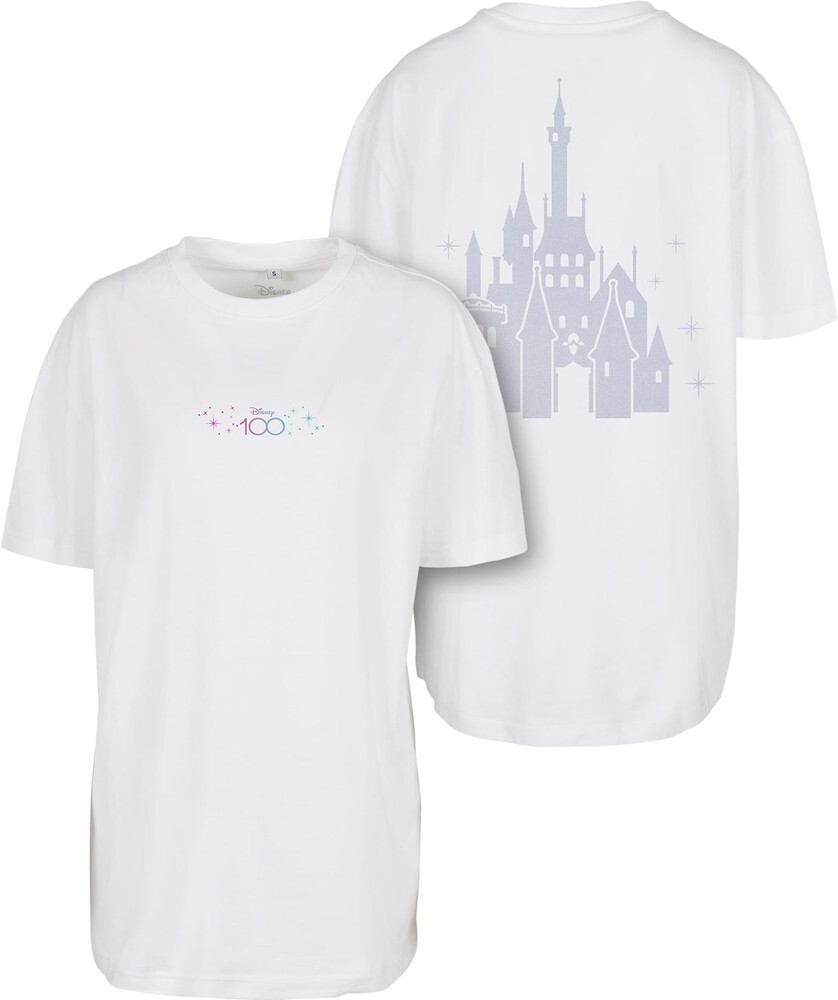 

Футболка Merchcode Ladies Disney 100 Castle Tee, белый