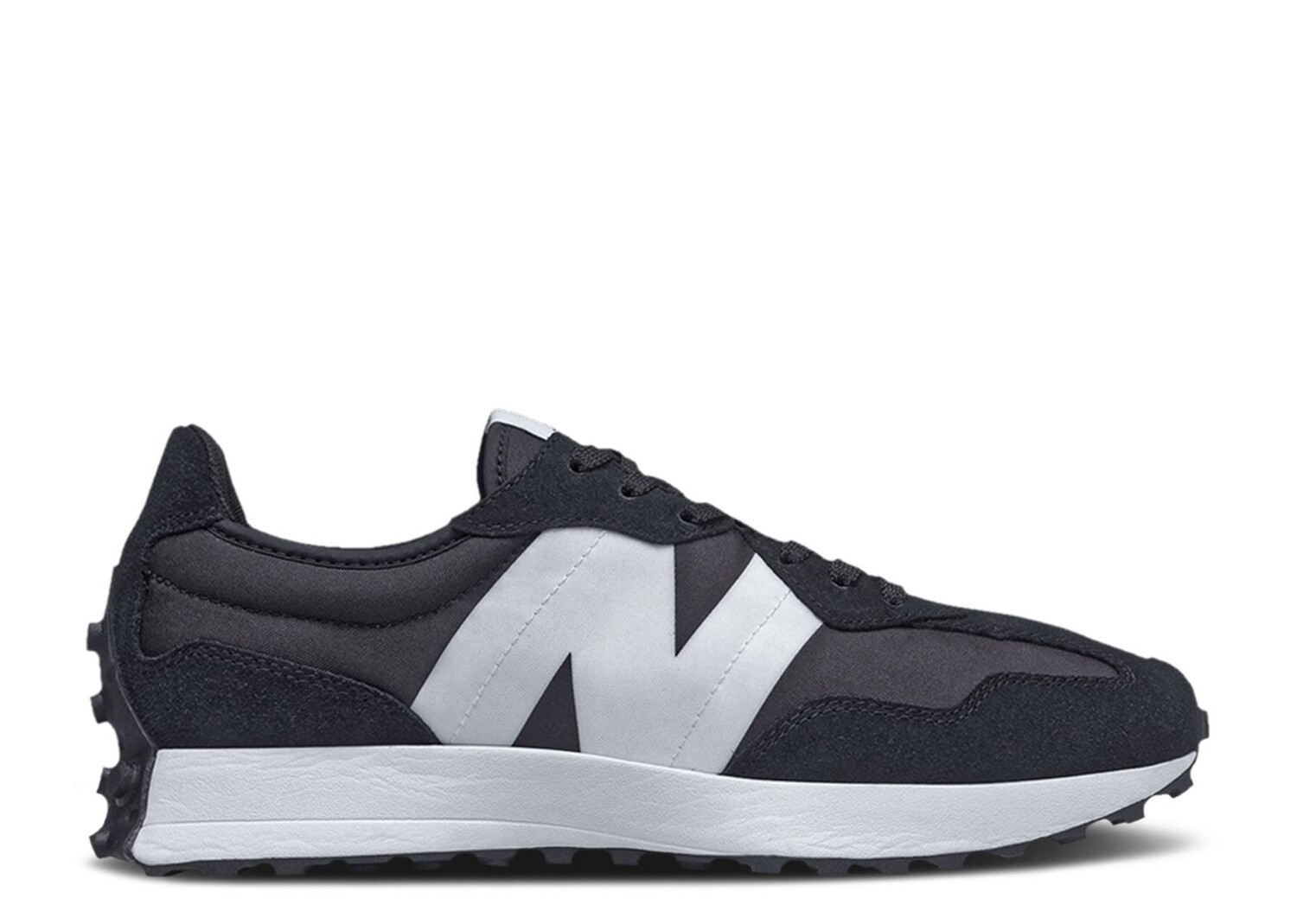 Кроссовки New Balance 327 'Black White', черный микрофон arthur forty af 327 white 314731