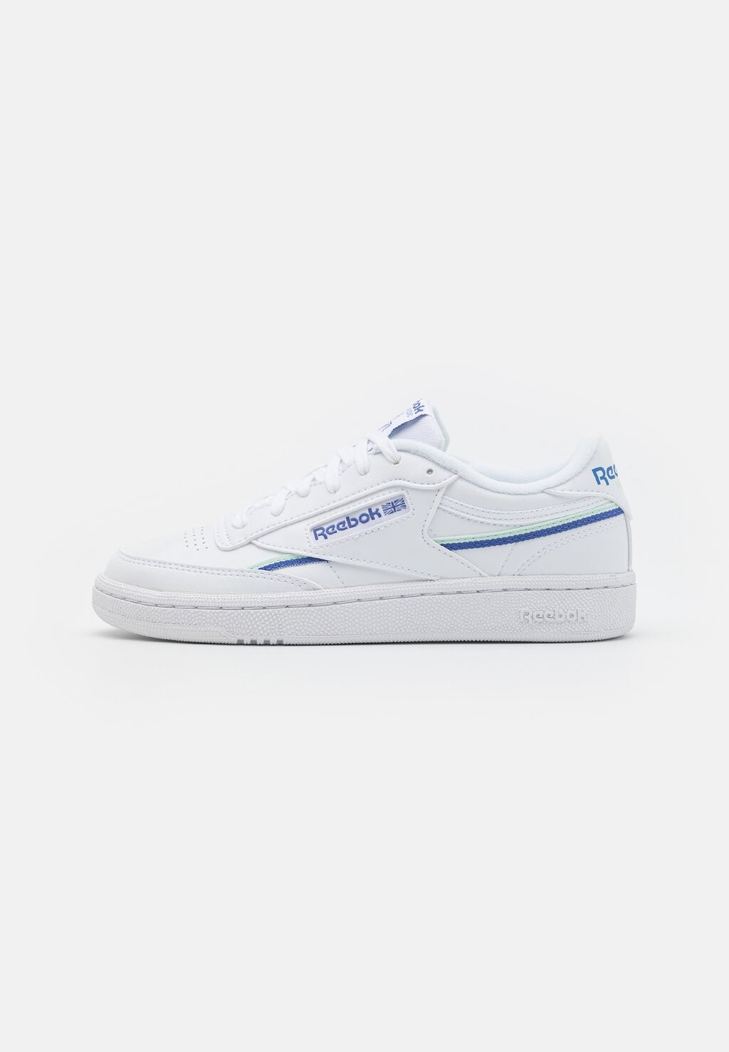 

Кроссовки Reebok CLUB C 85 VEGAN, цвет white/stepur/aqudus, Белый