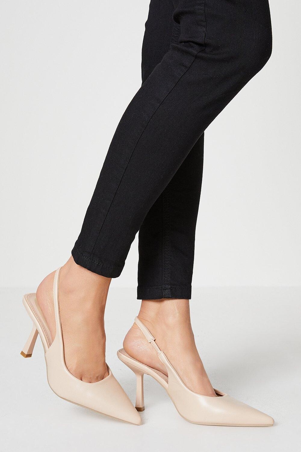 

Туфли-лодочки Dara с ремешком на пятке Dorothy Perkins, розовый