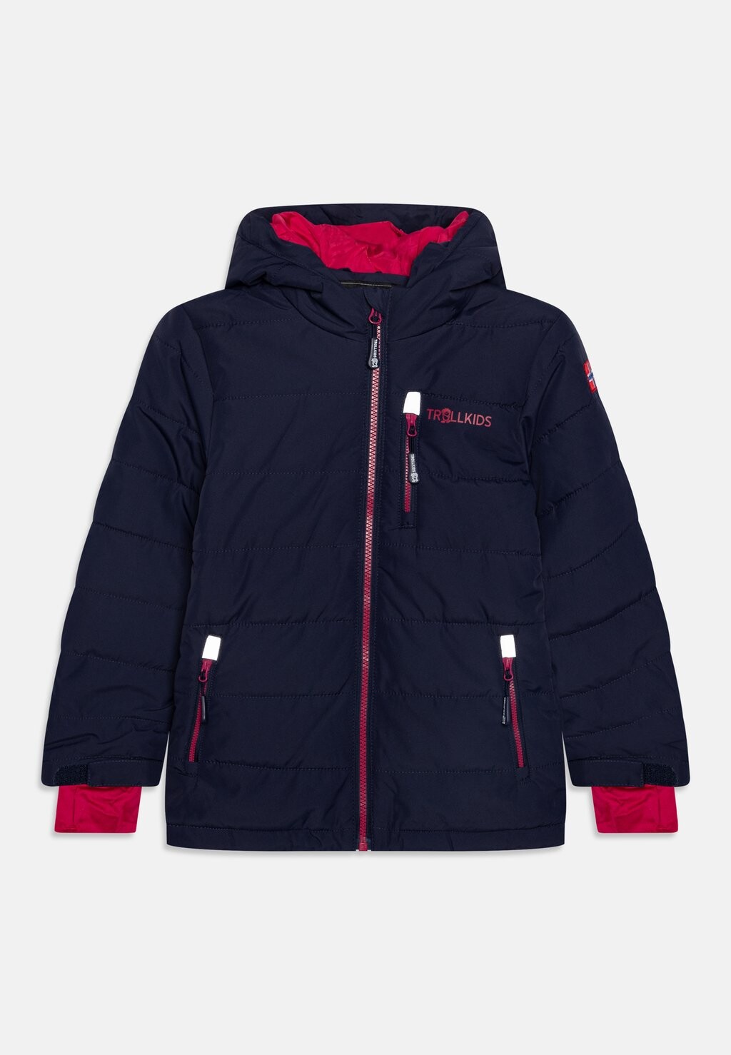 

Зимняя куртка Kids Hemsedal Snow Unisex TrollKids, цвет navy/magenta