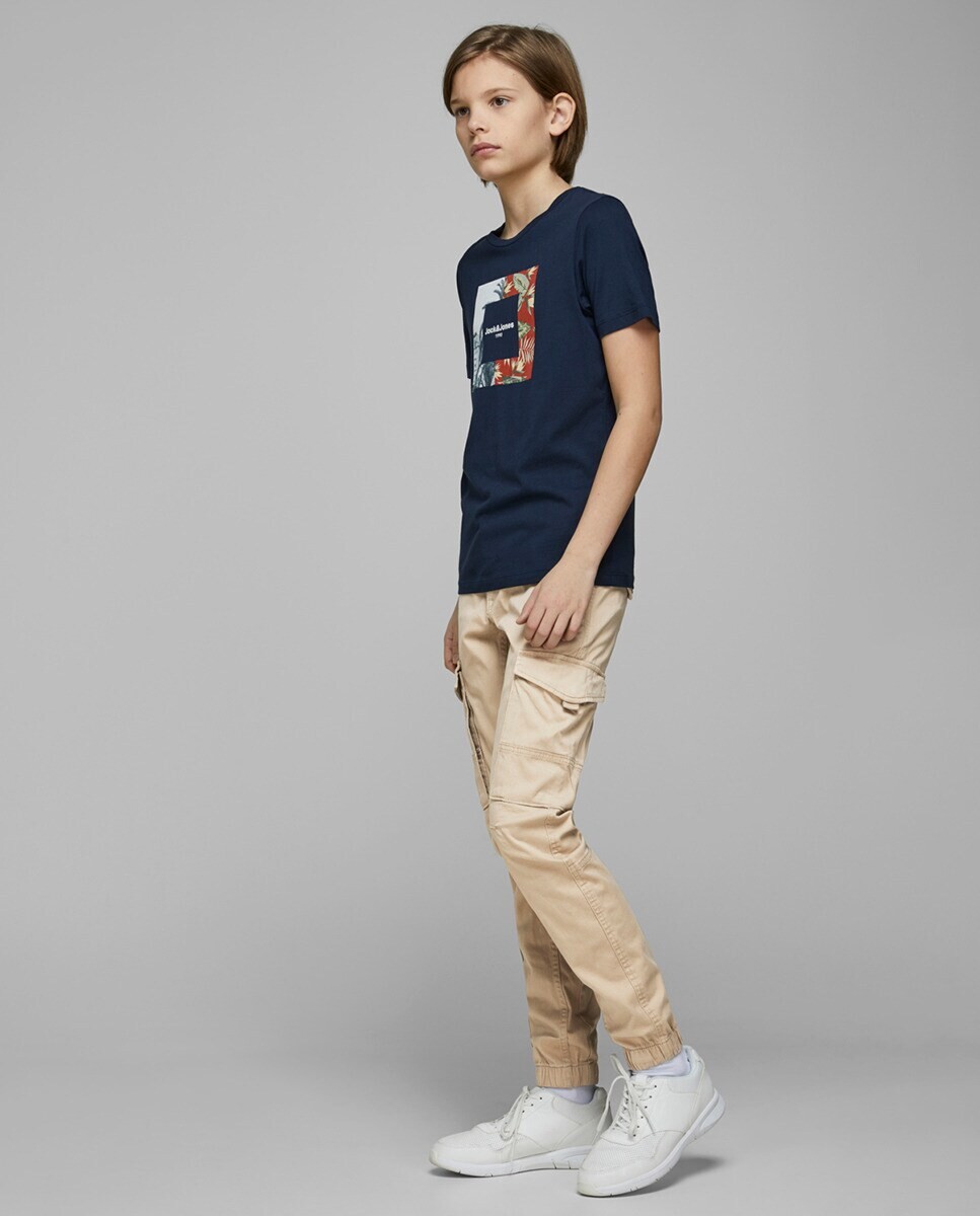 

Брюки-карго для мальчика Jack & Jones, бежевый