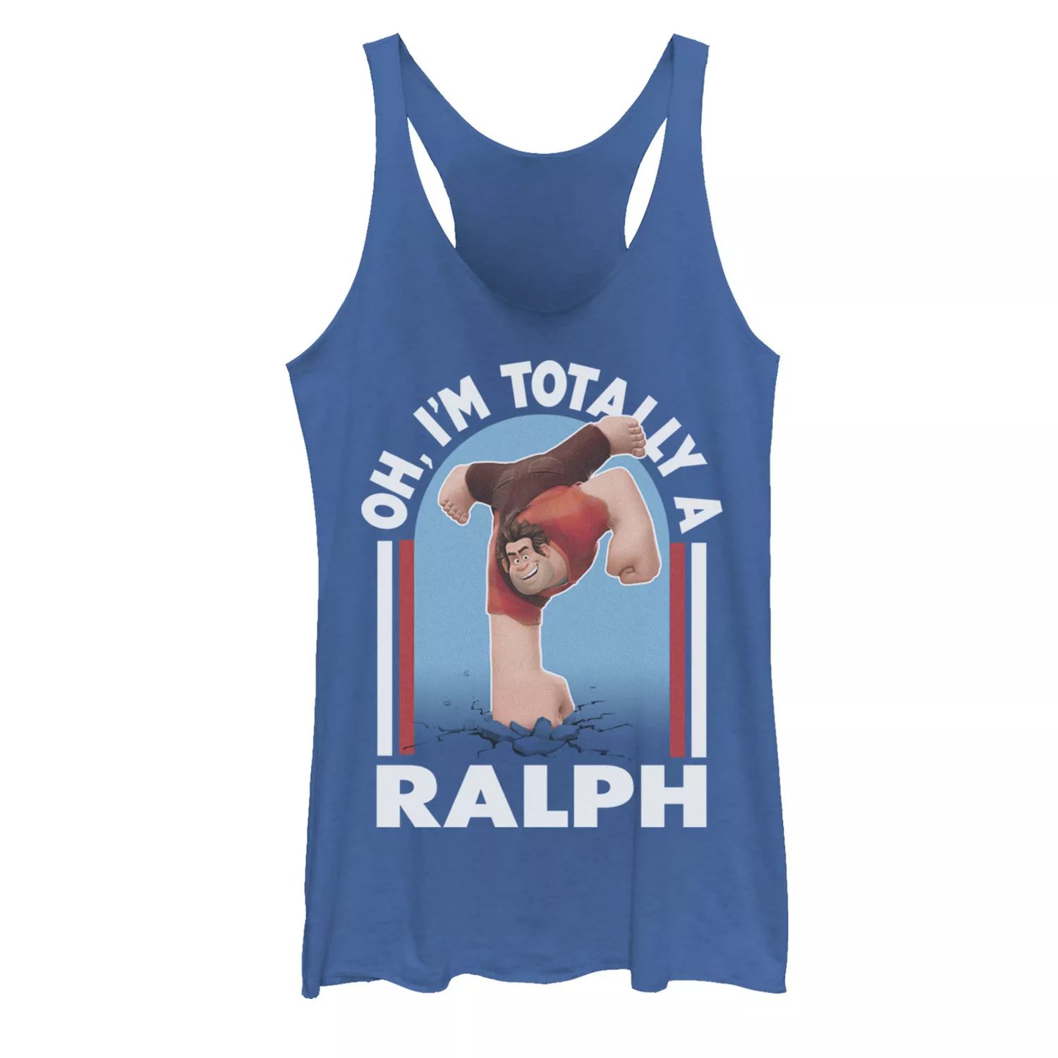 Disney Wreck It Ralph 2 для юниоров Totally Ralph Tank Licensed Character флисовая футболка для юниоров disney wreck it ralph 2 проблемы с длинными волосами disney