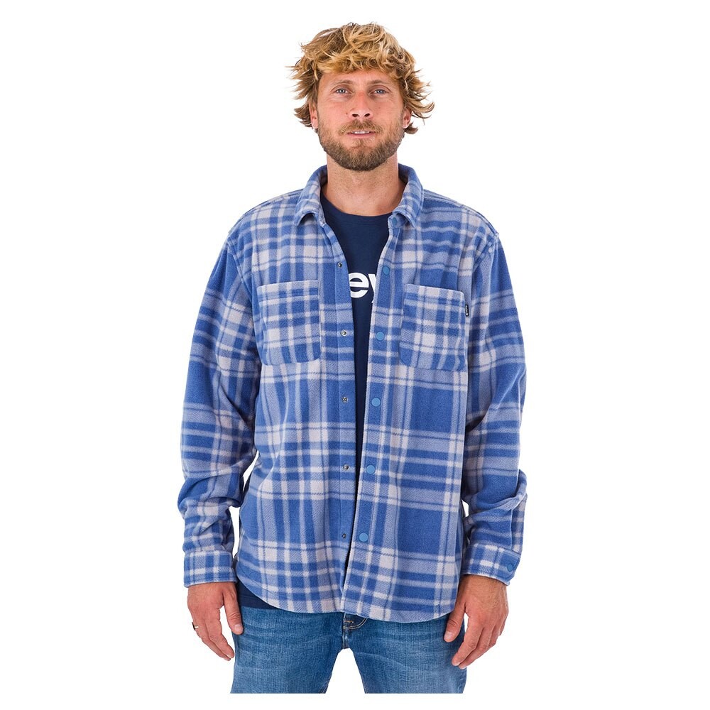 

Рубашка с длинным рукавом Hurley Santa Cruz Windchill, синий