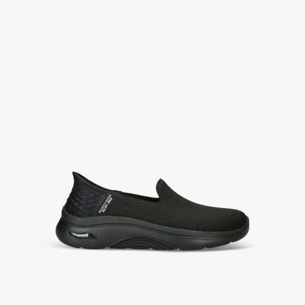 Трикотажные низкие кеды go walk arch fit 2-0 delara Skechers, черный