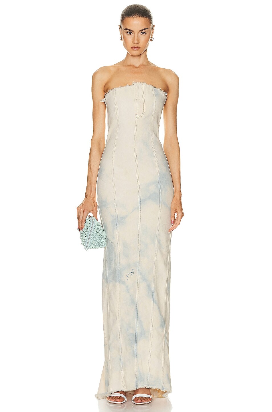 

Платье Jade Cropper Denim Mermaid, цвет Dye Pink & Light Blue