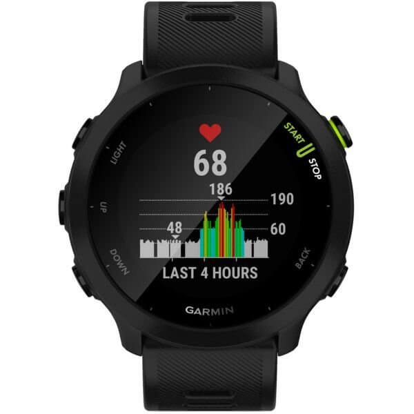 Умные часы Garmin Forerunner 55, черный - фото