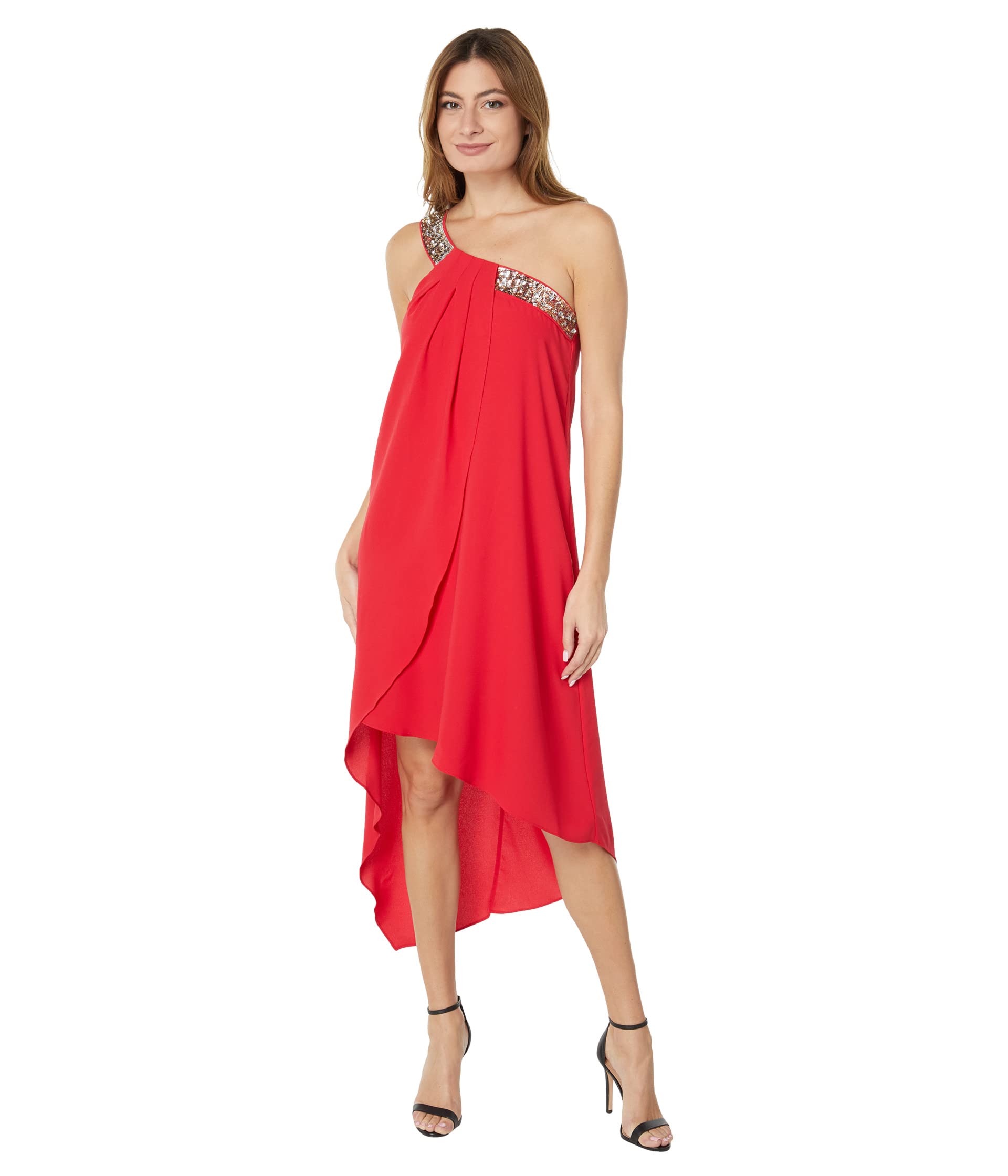 BCBGMAXAZRIA One Shoulder Dress