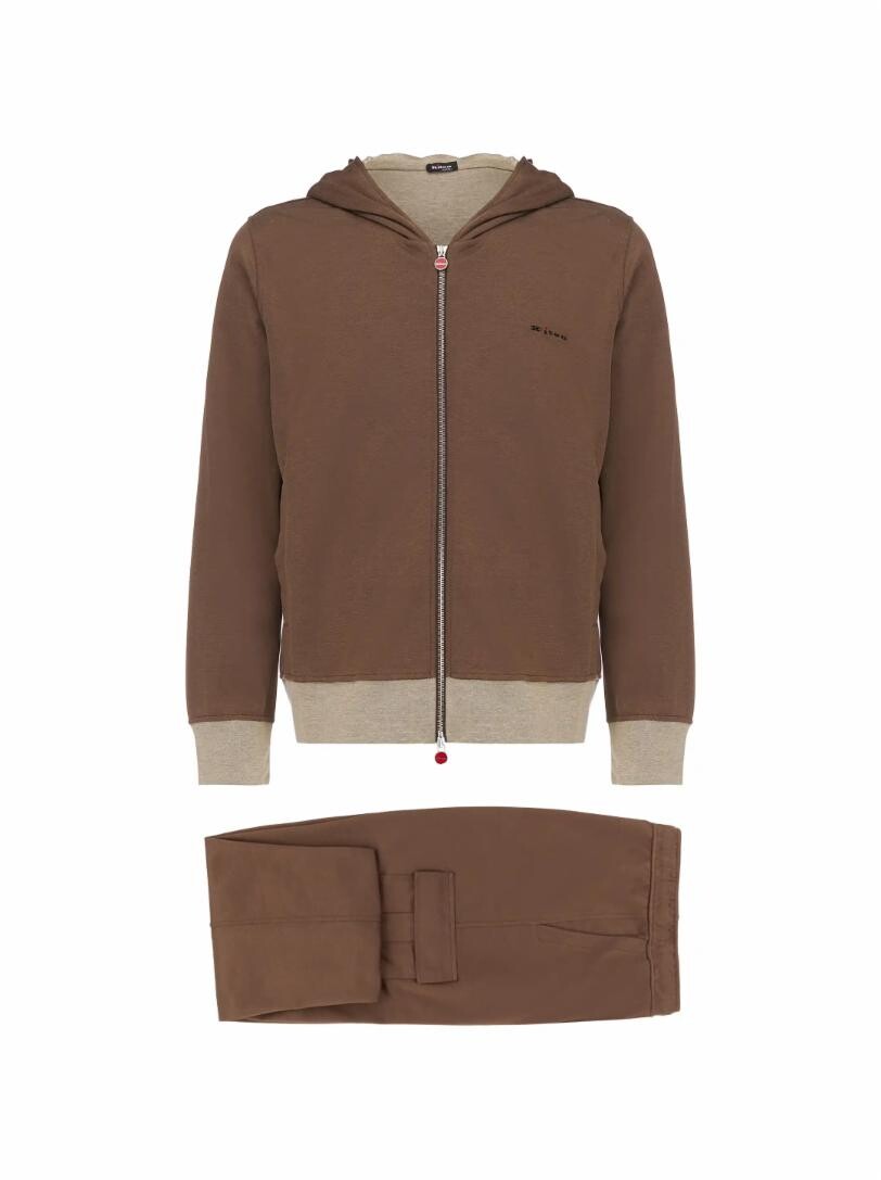 

Хлопковый спортивный костюм Kiton