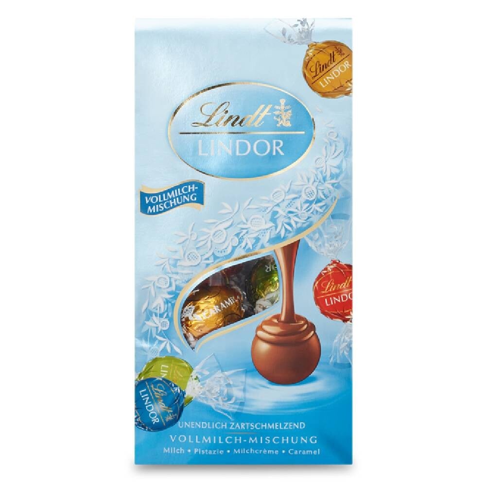 

Конфеты Lindt Lindor Kugel Beutel, ассорти, 137г