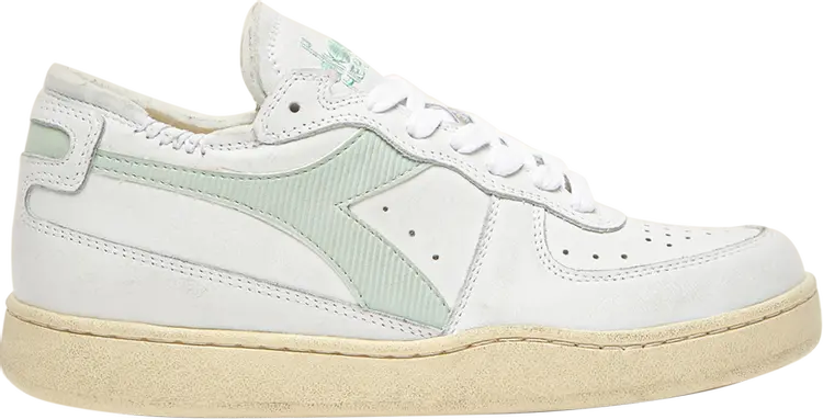 

Кроссовки Mi Basket Row Cut White Smoke Green, белый