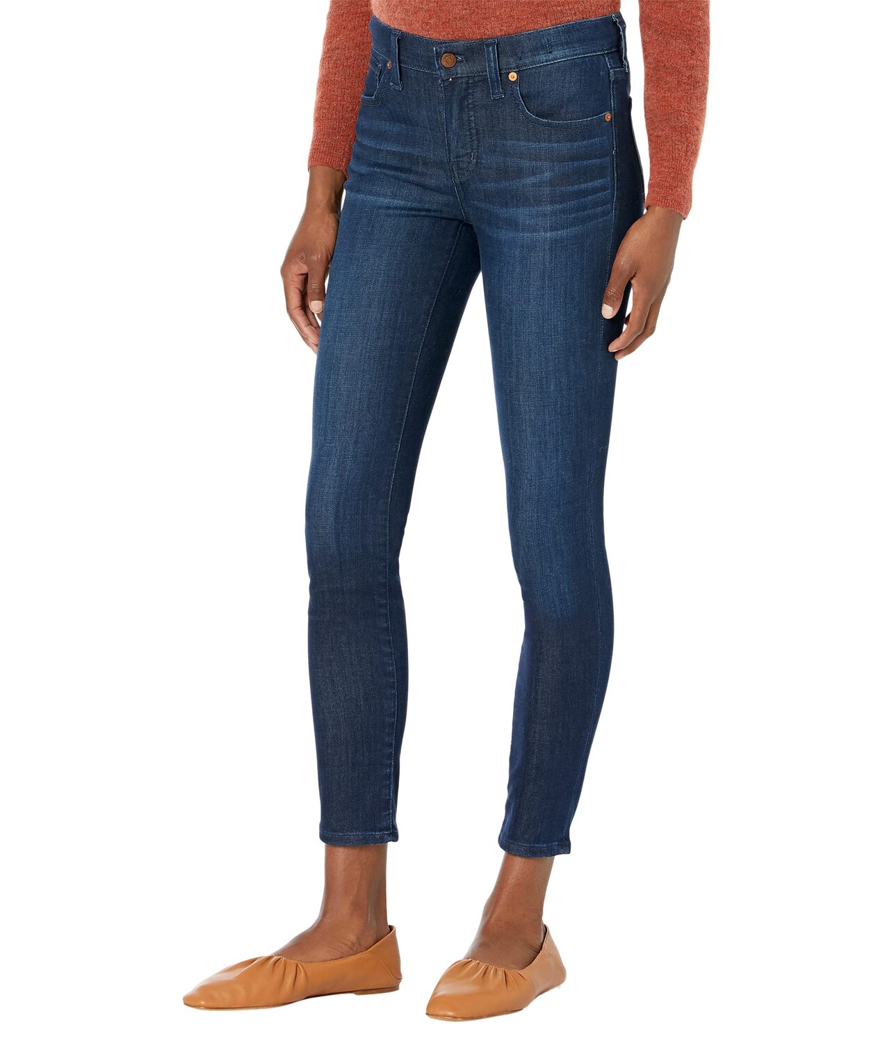 

Джинсы Madewell, 8" Skinny Jeans in Amesbury Wash: TENCEL Denim Edition