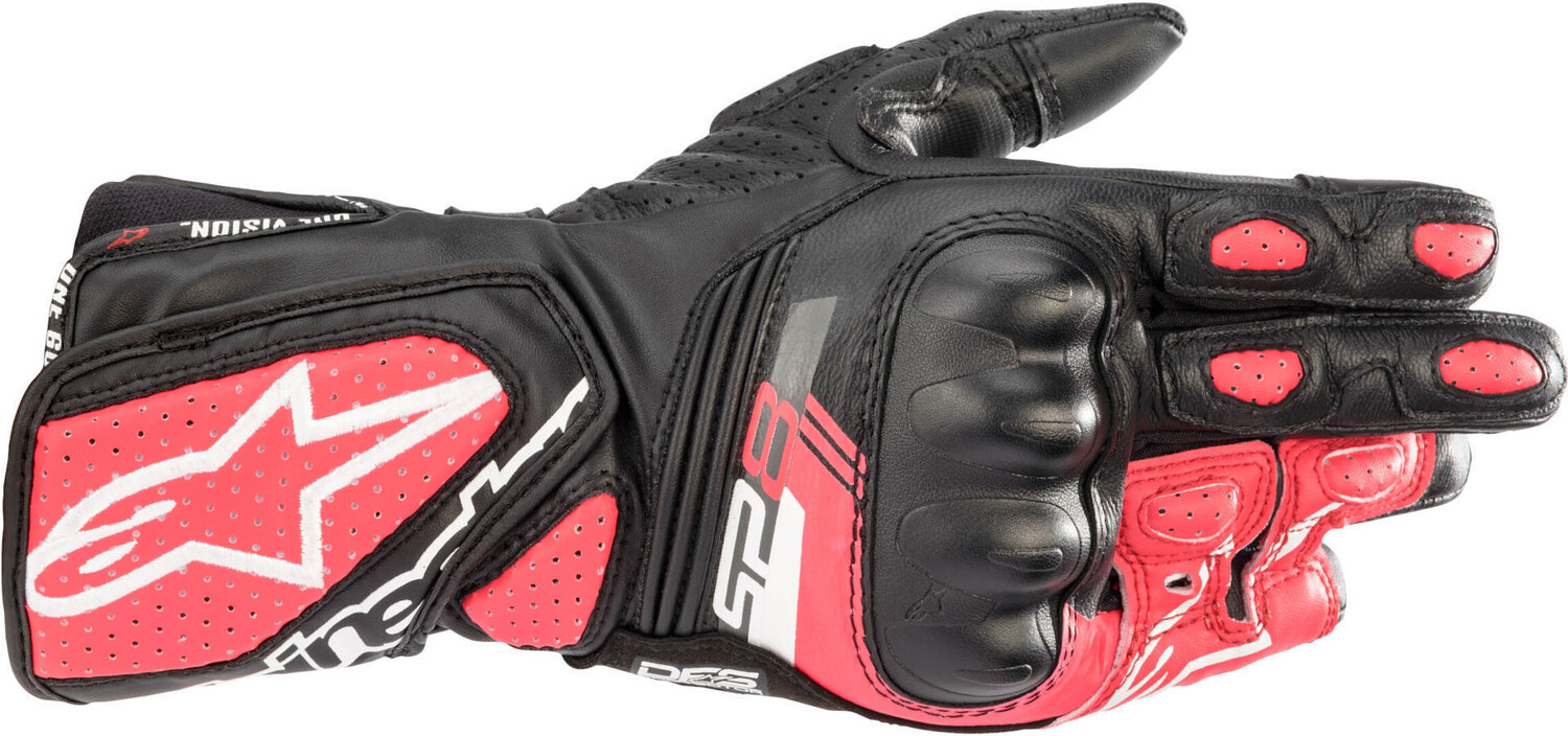 

Женские мотоциклетные перчатки Alpinestars Stella SP-8 V3, черный/розовый