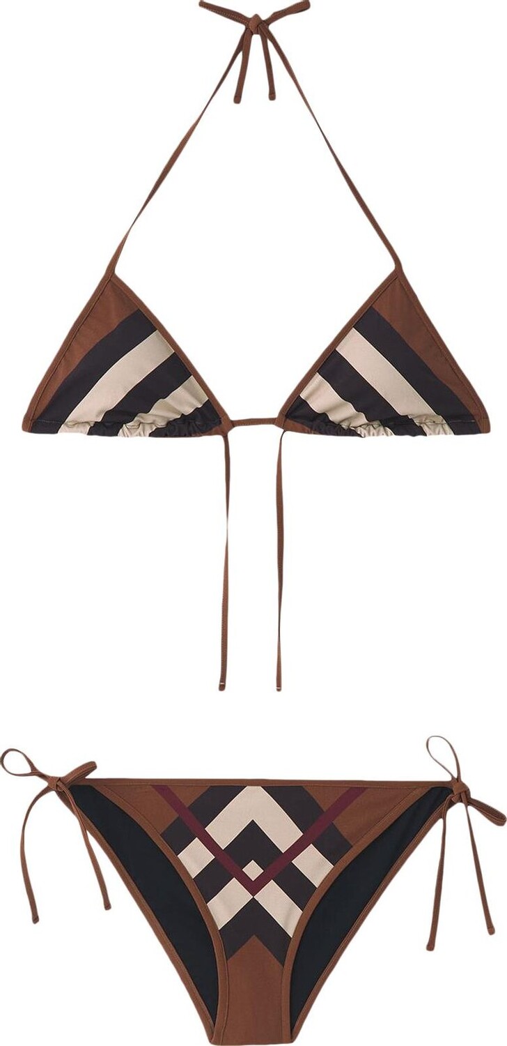 Burberry on sale triangle bikini