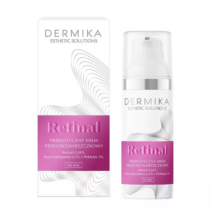 

Dermika Esthetic Solutions Retinal пребиотик ночной крем против морщин 50мл