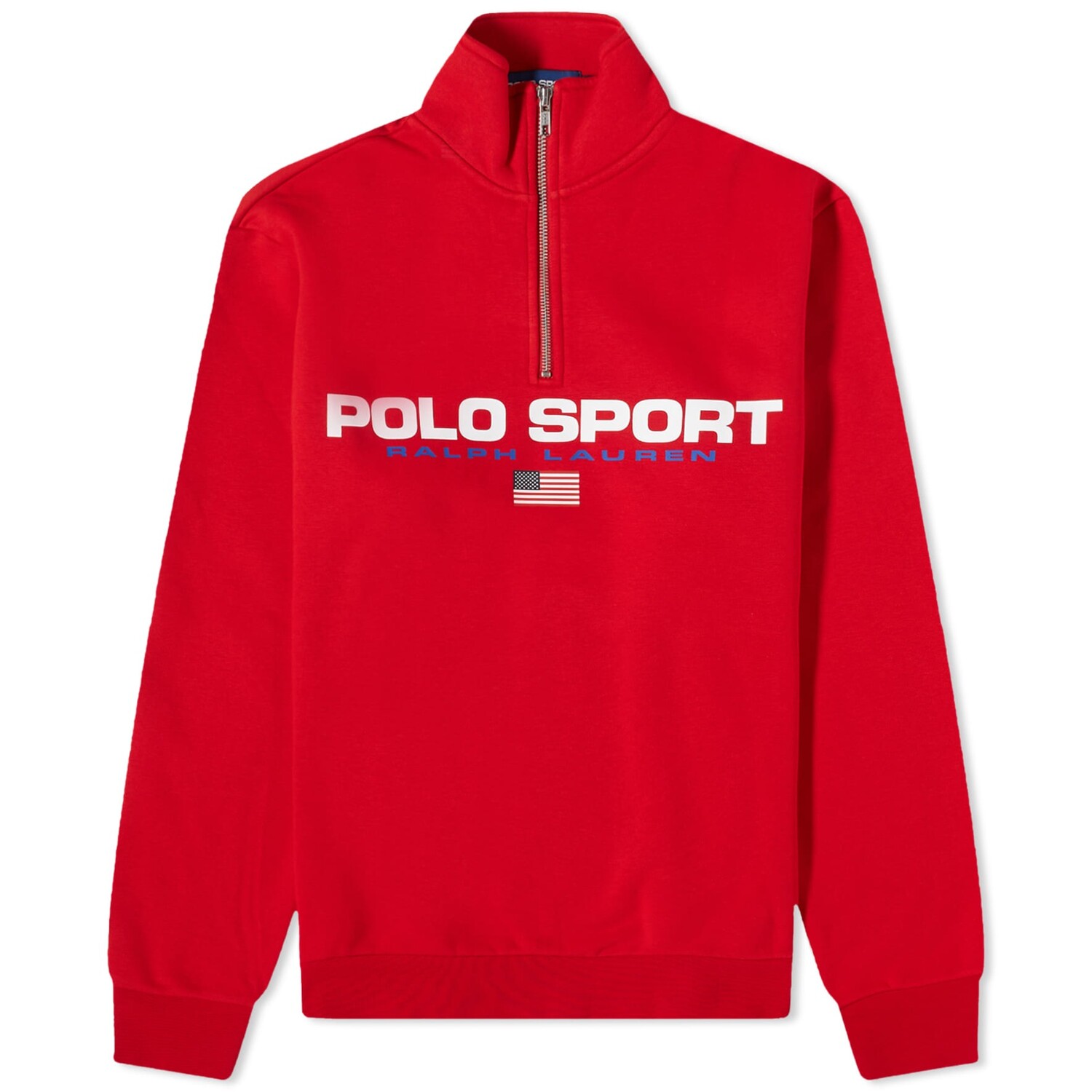 

Джемпер Polo Ralph Lauren Polo Sport Quarter Zip, красный/белый