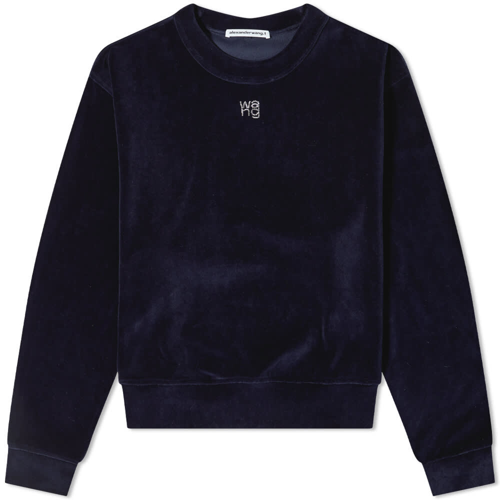 

Толстовка Alexander Wang Hotfix Crew Sweat