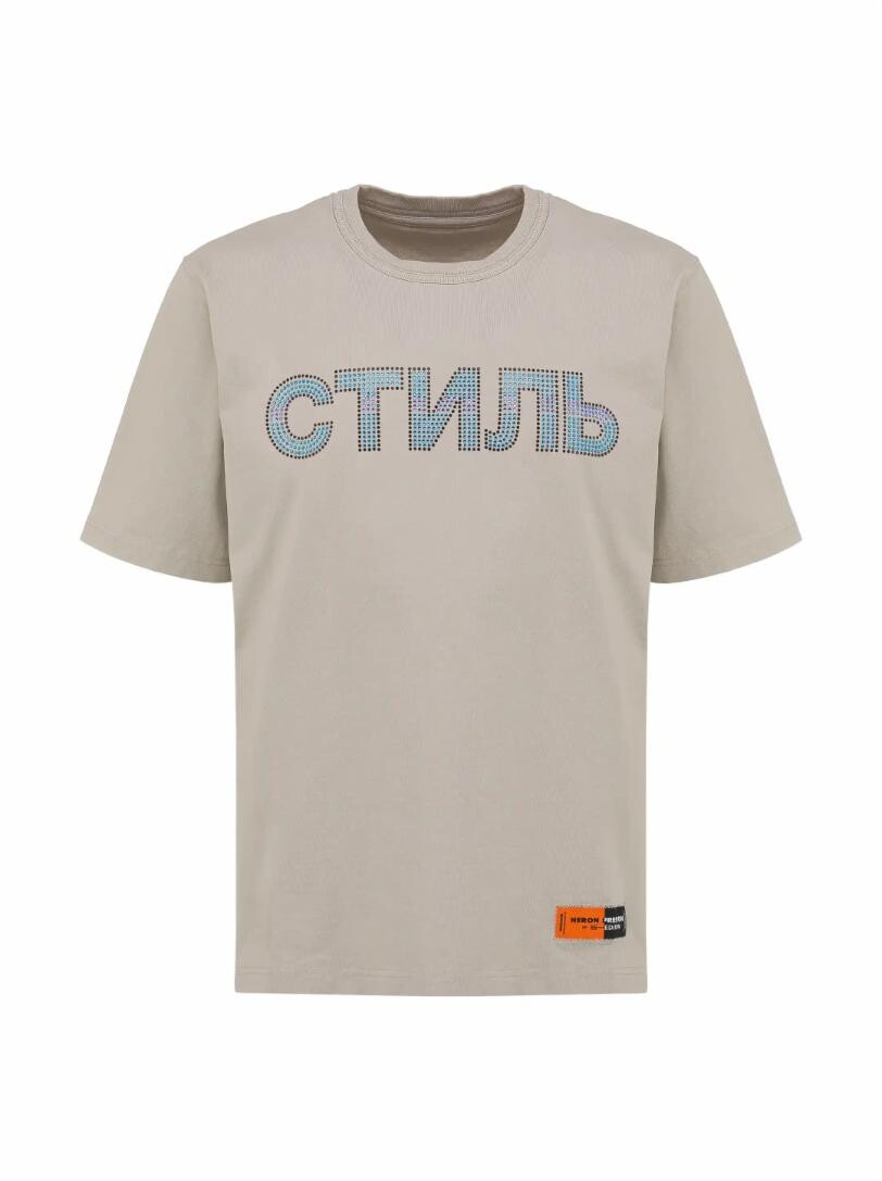 

Хлопковая футболка Heron Preston