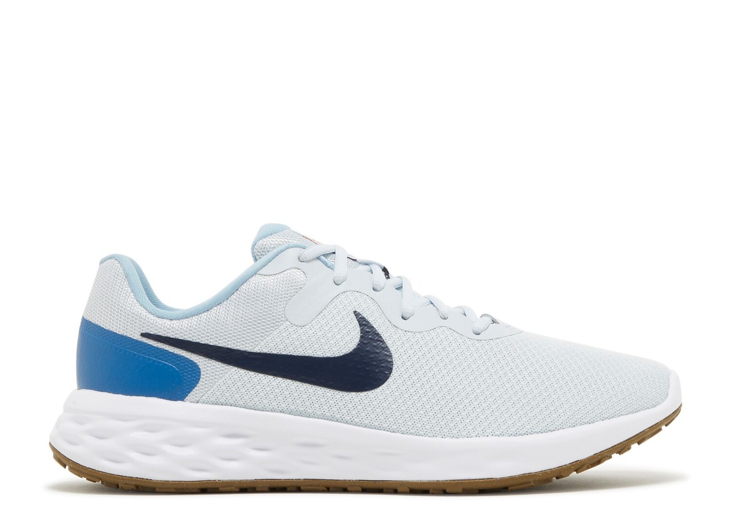 

Кроссовки Nike Revolution 6 Next Nature 'Pure Platinum Thunder Blue', серый