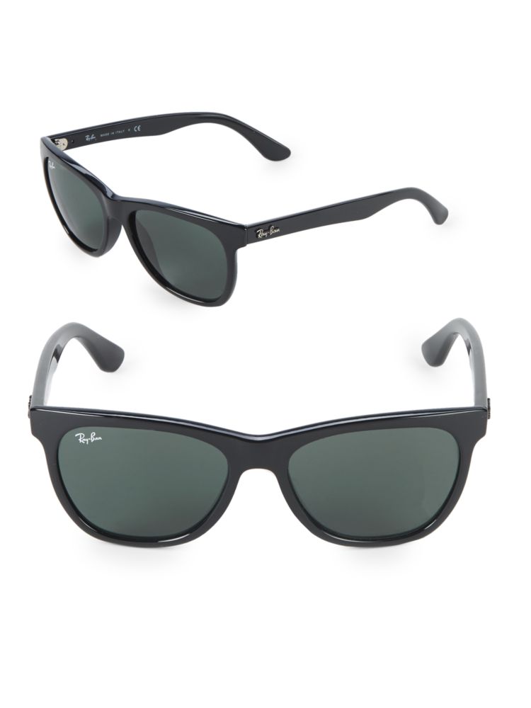 Квадратные солнцезащитные очки 54MM Ray-Ban, черный солнцезащитные очки masao gabrielle 54mm casablanca черный