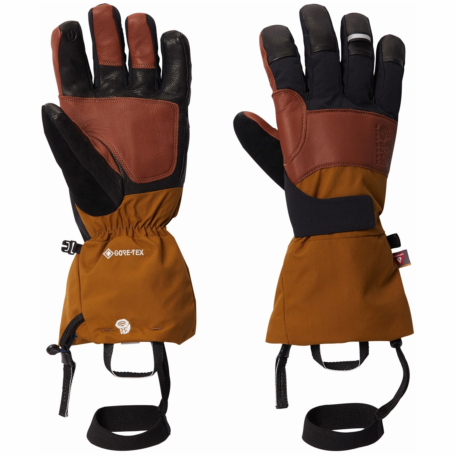 

Перчатки Mountain Hardwear Gore-Tex для высоких нагрузок, коричневый