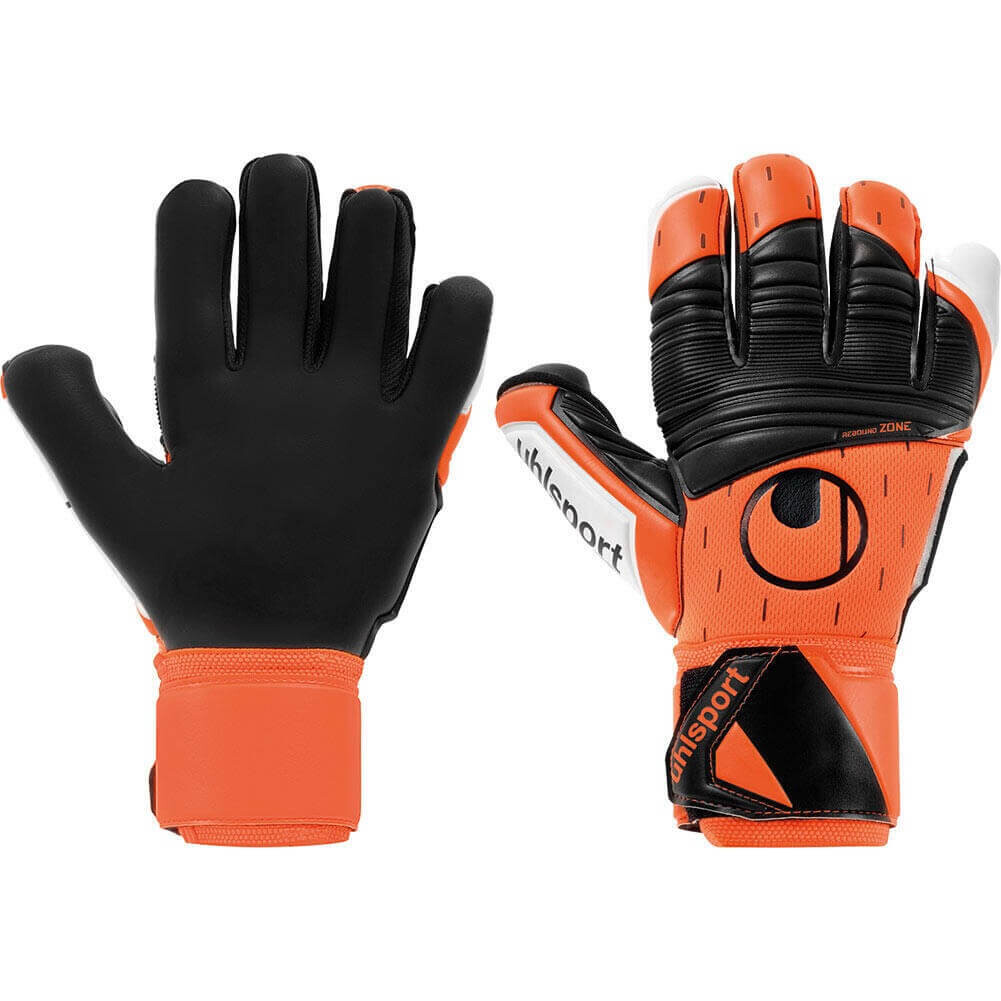

Перчатки вратарские детские Uhlsport Super Resist+ HN, оранжевый/белый