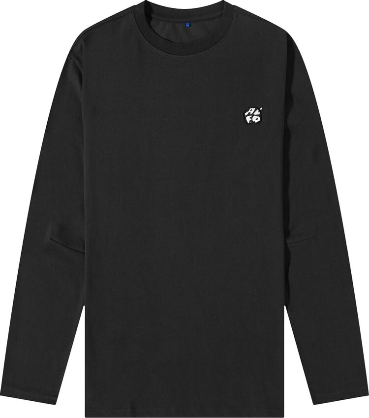

Футболка Ader Error Long T-Shirt 'Black', черный