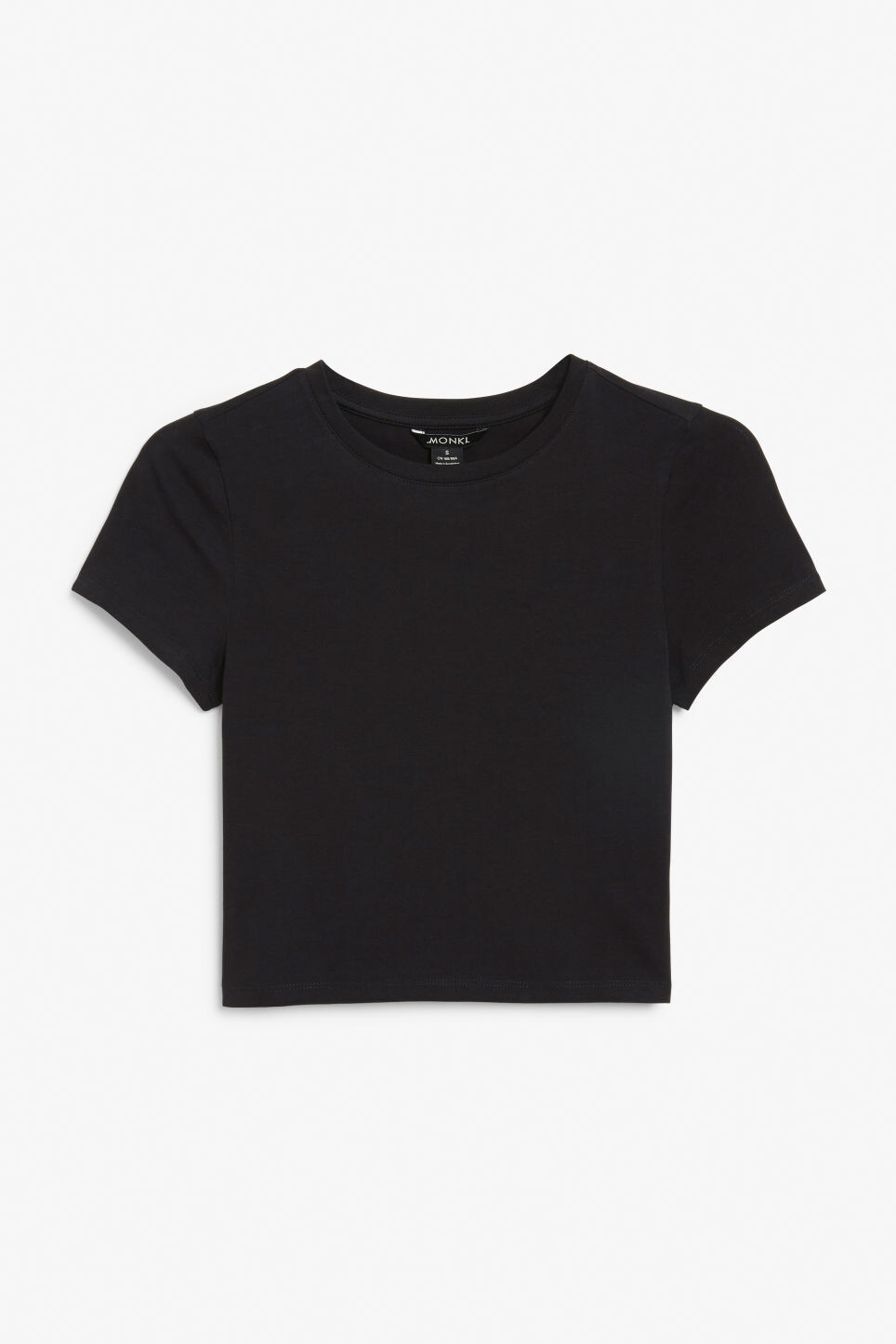 

Укороченная футболка Monki, черный