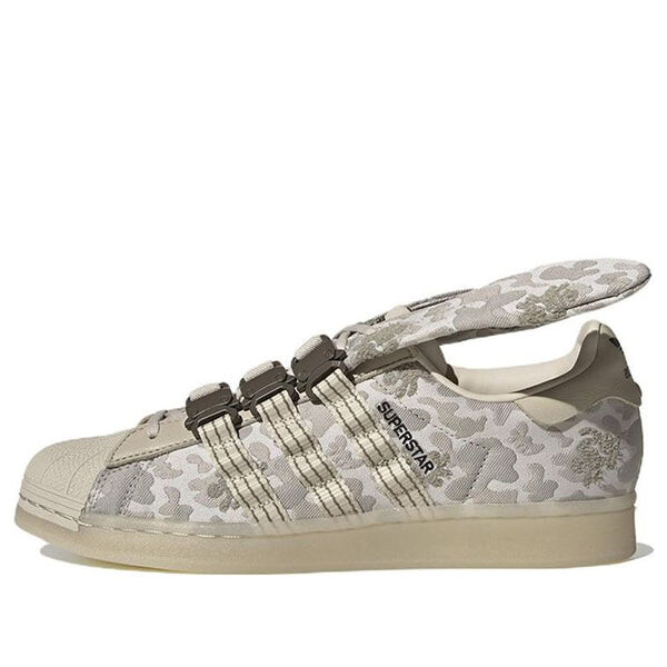 

Кроссовки Adidas Melting Sadness x Superstar 'Bunny - Clear Brown Camo', Кремовый