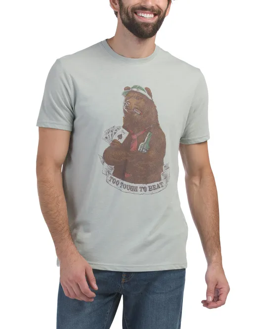

Футболка Too Tough с рисунком Lucky Brand, цвет Belgian Block