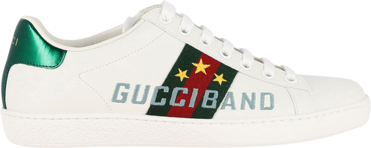 Кроссовки Gucci Wmns Ace Gucci Band, белый - фото