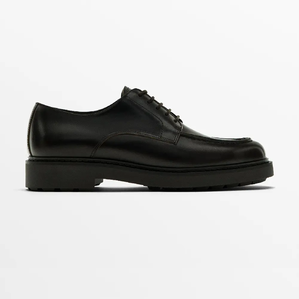 

Туфли Massimo Dutti Moc Toe, коричневый