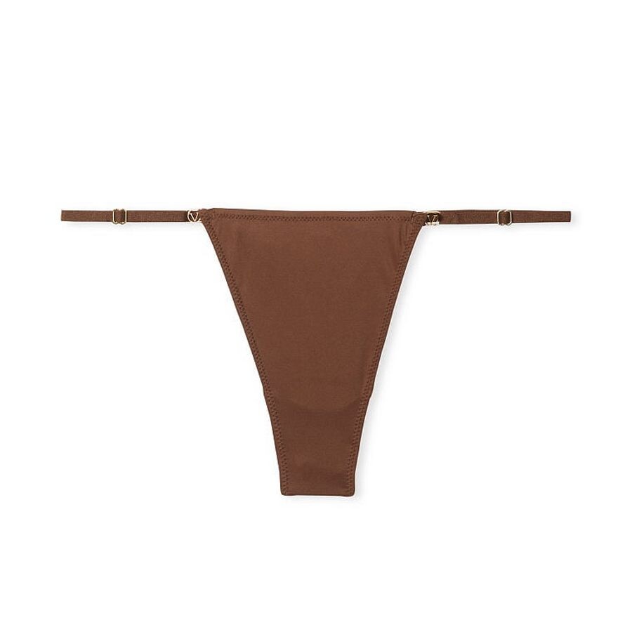 

Стринги Victoria's Secret Love Cloud Adjustable, коричневый