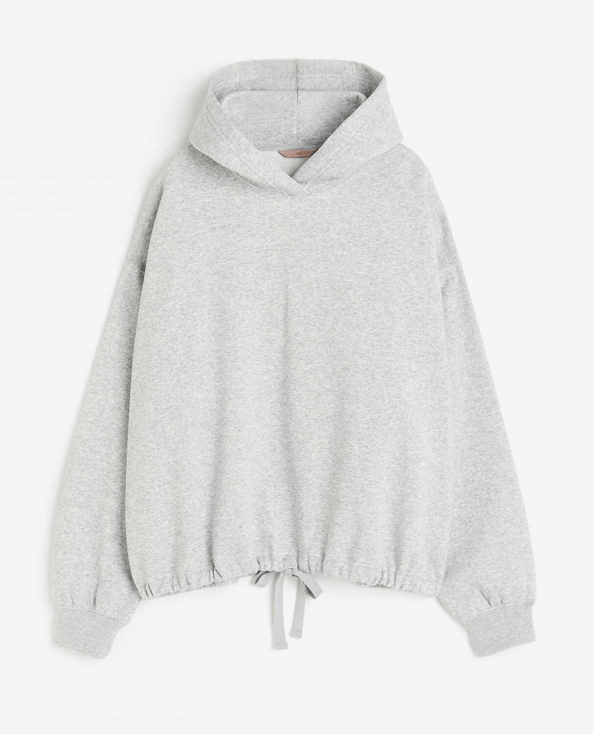 

Свитшот H&M With Hood, светло-серый