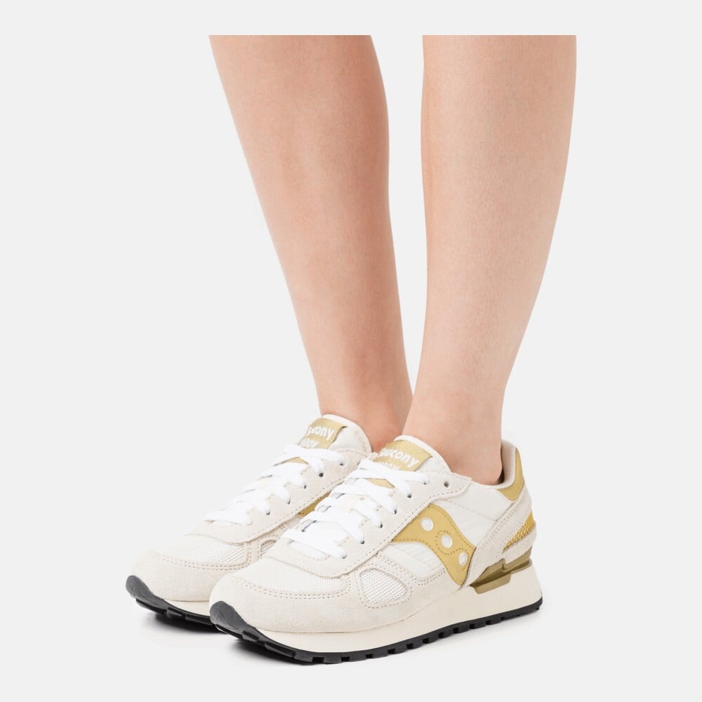 

Кроссовки Saucony Shadow Original, white/gold, Белый