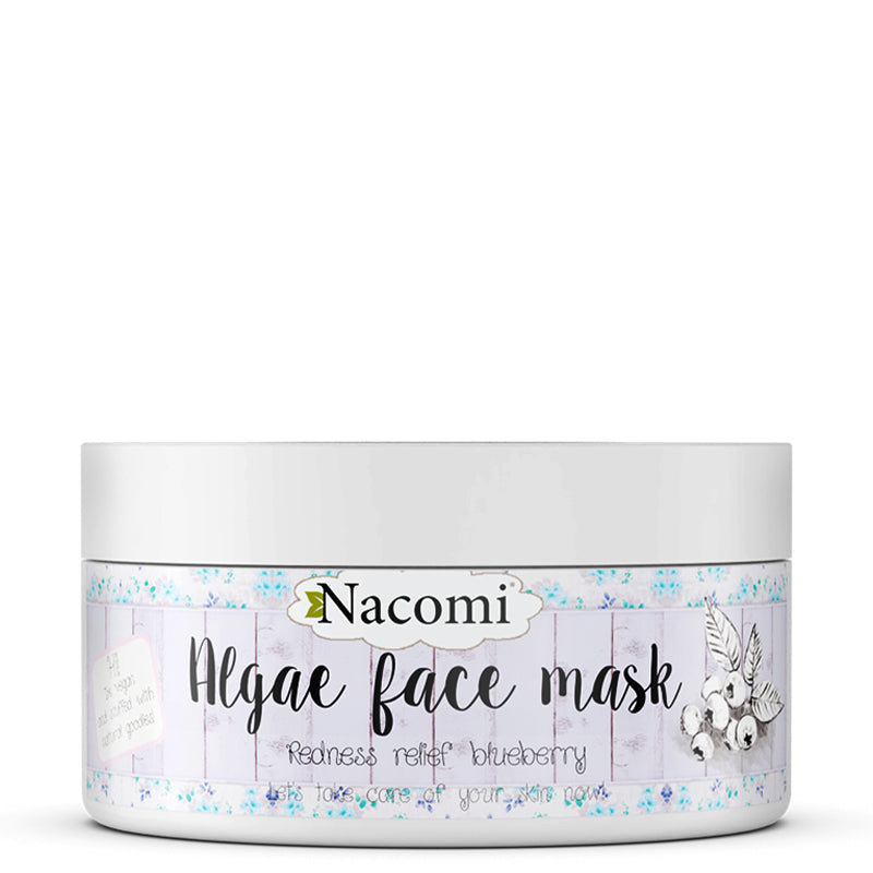 Nacomi Algae Face Mask осветляющая маска из водорослей Черника 42г sfglow mask