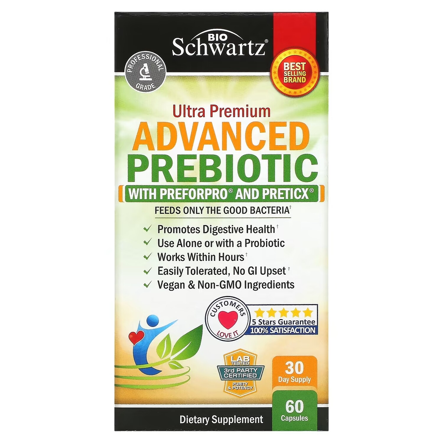 

Пребиотик BioSchwartz, 60 растительных капсул