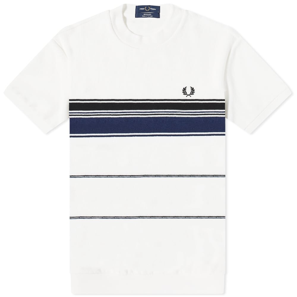 

Футболка Fred Perry Stripe Towelling Tee