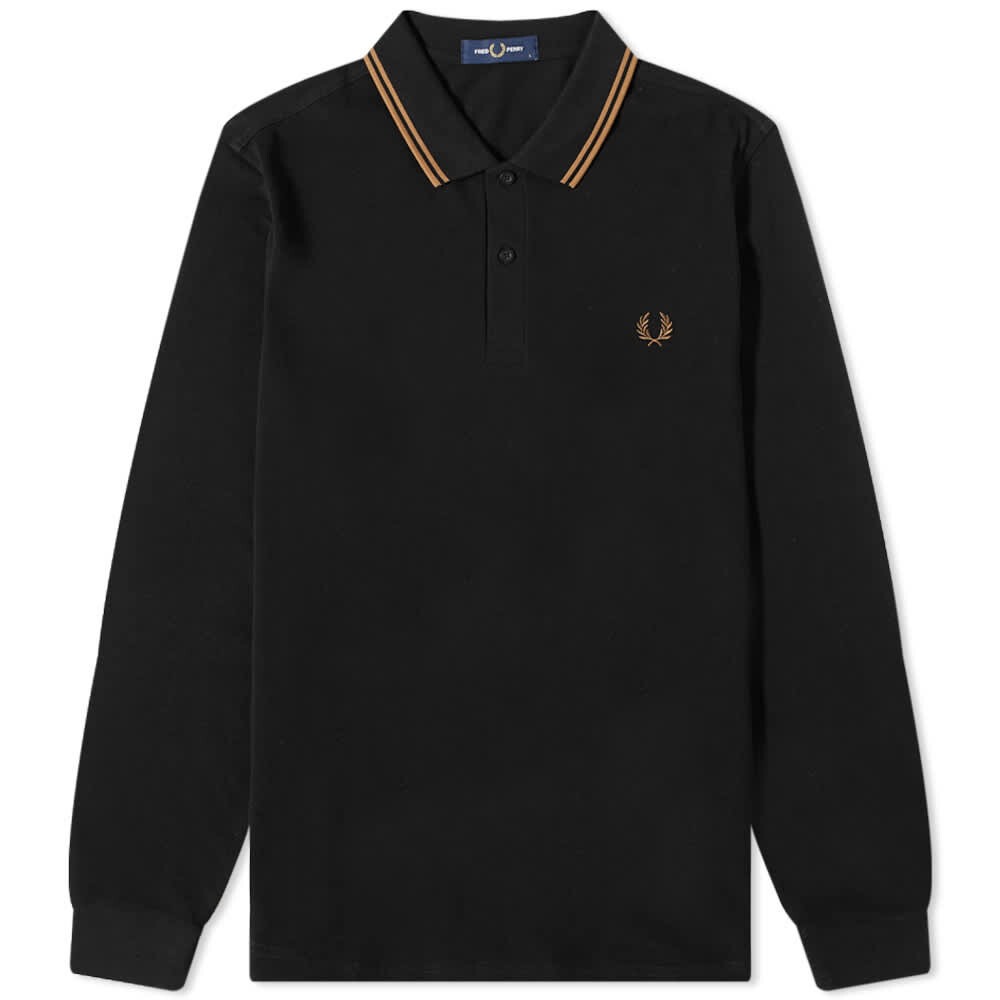 

Футболка Fred Perry Long Sleeve Twin Tipped Polo