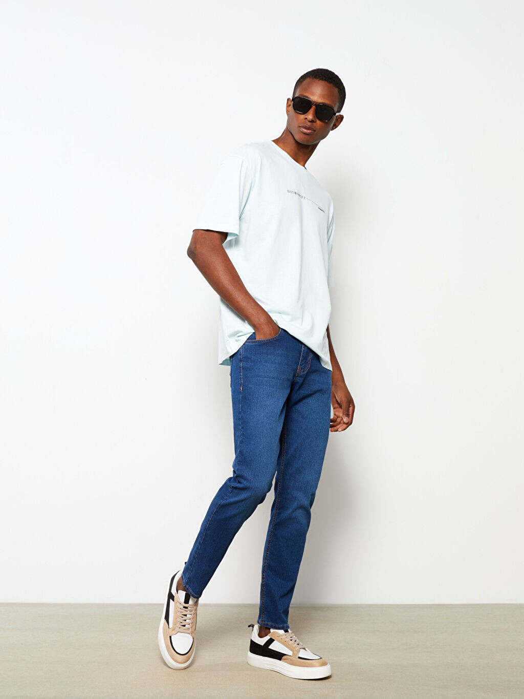 

Мужские джинсовые брюки 750 Slim Fit LCW Eco